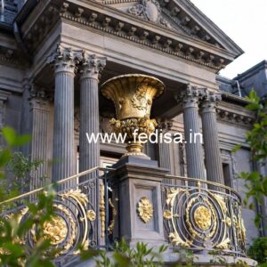 High Quality Brass Balcony Railing For Home Exterior Grill Gallery Design