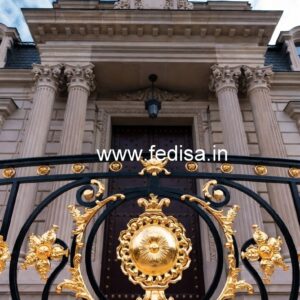 Heavy Brass Railing Design For Strong Support Grill Design S
