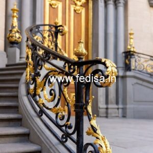 Custom Made Brass Balcony Railing Designs Ss Front Grill Design