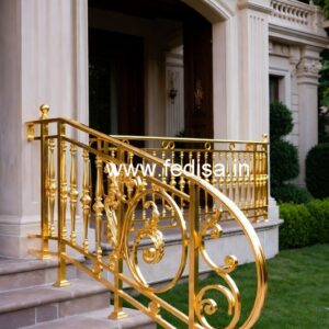 Brass Railing Design For Home Renovation Ideas Window Arch Design Grill