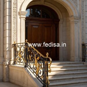 Premium Brass Balcony Railing With Fine Finish Upvc Window Grill Design 2026