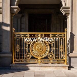 Modern Brass Staircase Railing With Unique Style Mild Steel Window Grill Design