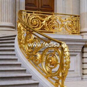 Antique Brass Balcony Railing Design For Interiors Iron Grill Door Design For Home