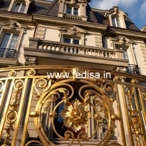 Brass Balcony Railing Design With Premium Style Baranda Full Grill Design