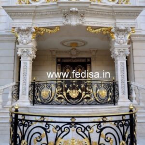 Modern Brass Handrail Design For Elegant Interiors Simple Design Of Grill Gate