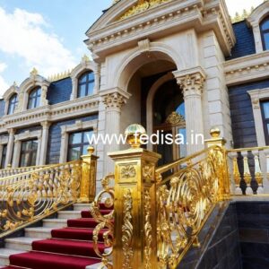Premium Brass Railing Designs For Interior Spaces Home Grill Door Design