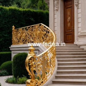 Brass Railing Design With Glass Combination New Grill Window Design