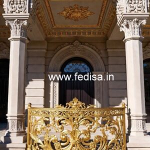 Luxury Brass Balcony Railing Design Collection MS Square Bar Grill Design