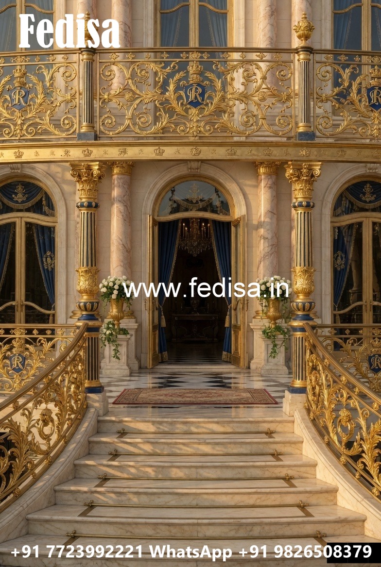 Traditional Brass Railing Design With Engraving Latest Design Grill