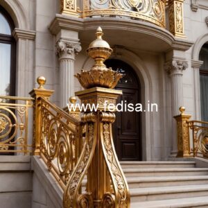 Custom Brass Balcony Railing For Unique Homes Window Ki Grill Design