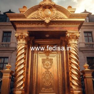Decorative Brass Handrail Design For Luxury Homes Khidki Design Iron