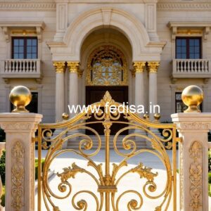 Premium Brass Stair Railing With Unique Design Latest Steel Window Grill Design
