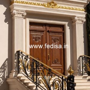 Brass Railing Design With Premium Decorative Finish European Grill Design
