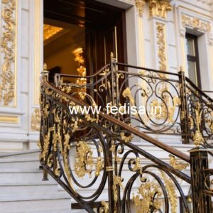 Premium Brass Balcony Railing Design Collection Janalar Grill Design
