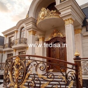Custom Brass Stair Railing Design Steel Ka Grill Design