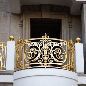 Modern Brass Railing Design For Homes Loha Gate Grill Design