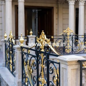 Custom Brass Staircase Railing Ideas Sliding Grill Gate Design For Main Door