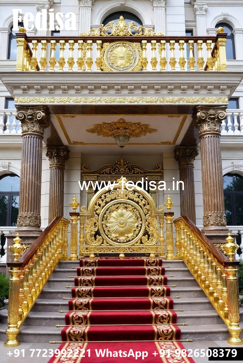 Custom Made Brass Balcony Railing Designs Simple Home Grill Design