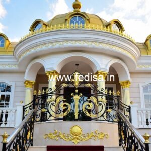 Custom Brass Staircase Railing For Homes Grill Door Design 2026