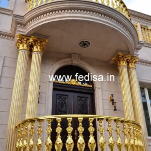 Antique Brass Balcony Railing For Classic Homes Cheap Window Grill Design