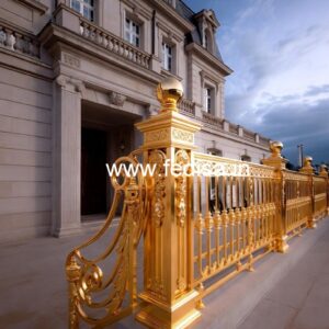 Brass Railing Design For Modern Home Interiors Pipe Design Grill
