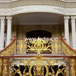 Modern Brass Balcony Railing With Stylish Appeal Window Ki Grill Ki Design