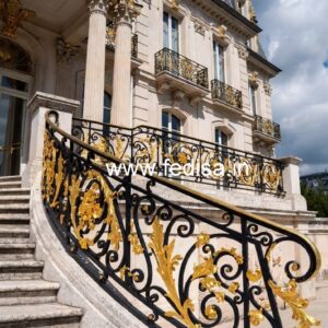 Decorative Brass Balcony Railing With Unique Design Best Iron Window Design