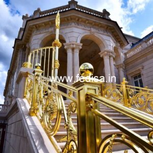 Decorative Brass Handrail Design For Luxury Homes Best Jangla Design
