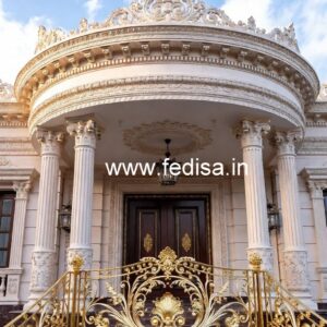 Premium Brass Stair Railing Design For Modern Homes Invisible Grill Design