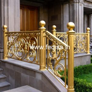 Classic Brass Balcony Railing Design Collection Window Grill Design 2026 Latest Price