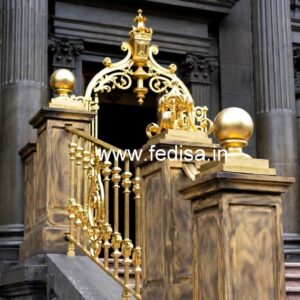 Stylish Brass Railing Design For Interior Decor Mga Design Ng Grills