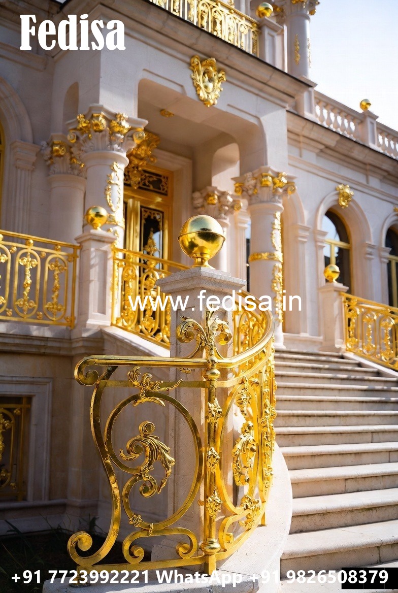 Premium Brass Balcony Railing Design Collection Loha Grill Price