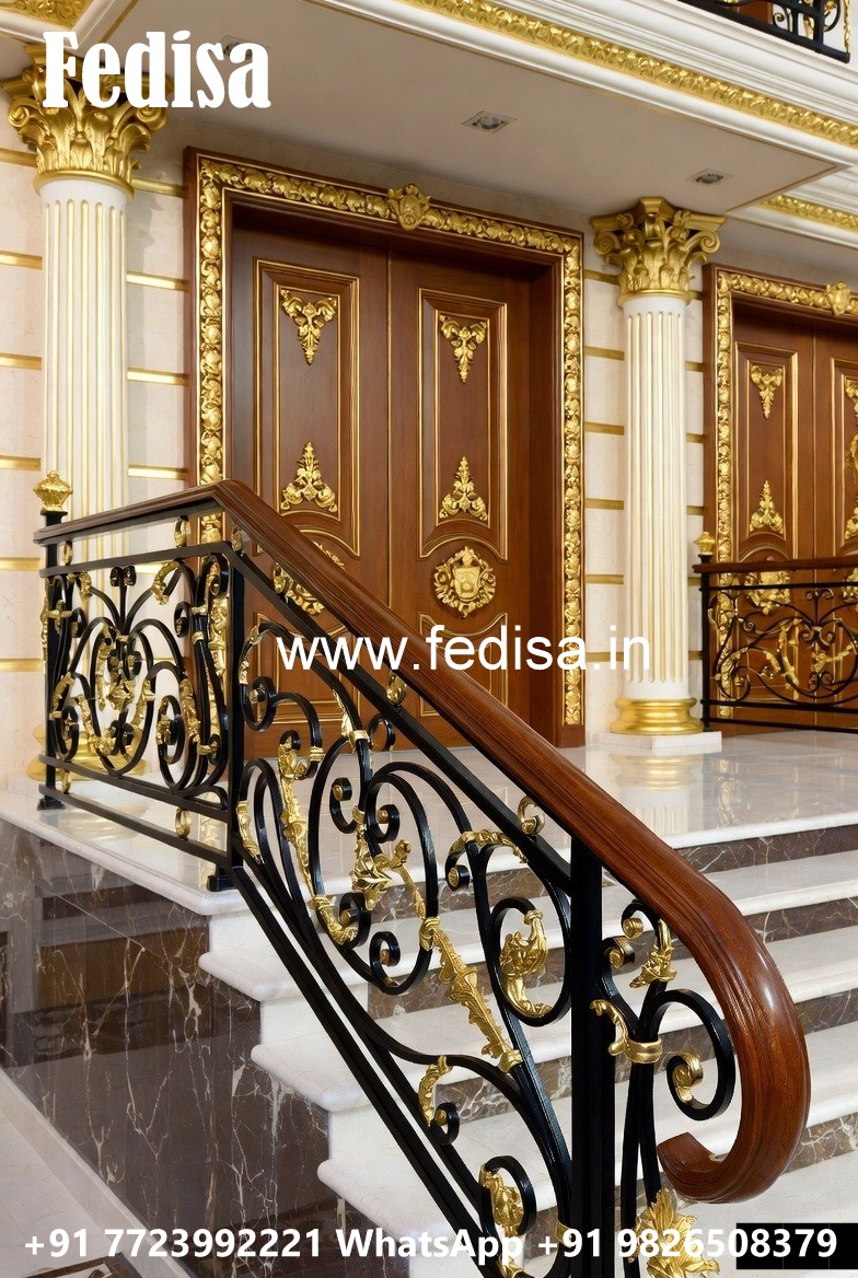 Premium Brass Railing Design For Home Interiors Grill Design With Color