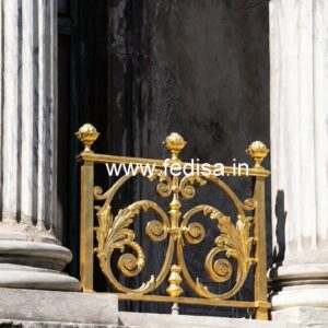 Decorative Brass Staircase Design Ideas Door Design Grill Iron