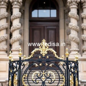 Custom Brass Staircase Railing For Homes Jangla Ka Grill Design
