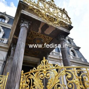 Modern Brass Railing Design For Stylish Interiors Compound Gate Grill Design