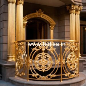 Brass Handrail Design For Contemporary Homes Grill Door Design Simple