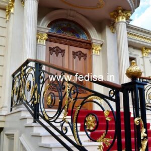 Brass Railing Design For Modern Home Interiors Window Design Of Grill