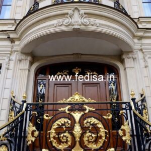 Brass Balcony Railing Design With Premium Style Simple Stairs Design