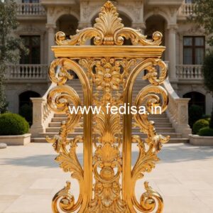 Decorative Brass Balcony Railing For Elegant Homes Stairs Tiles Design For Home