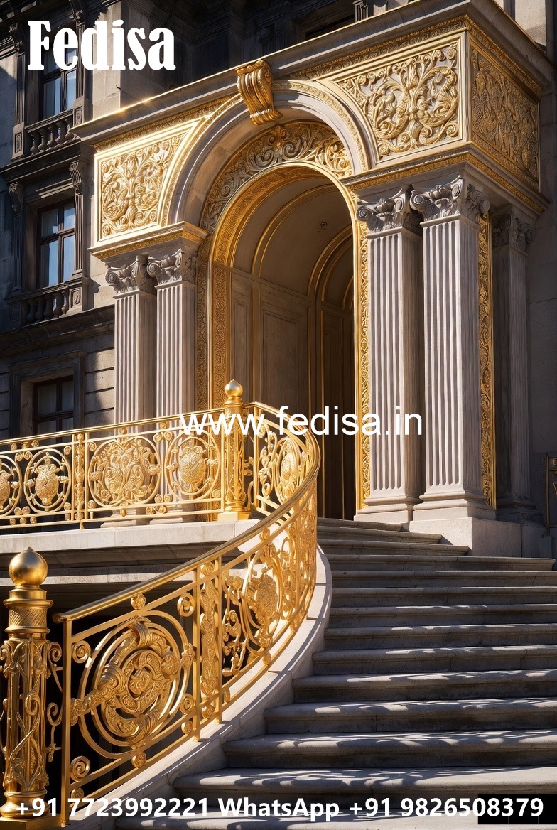 Traditional Brass Handrail Design Ideas Stair Tower Design