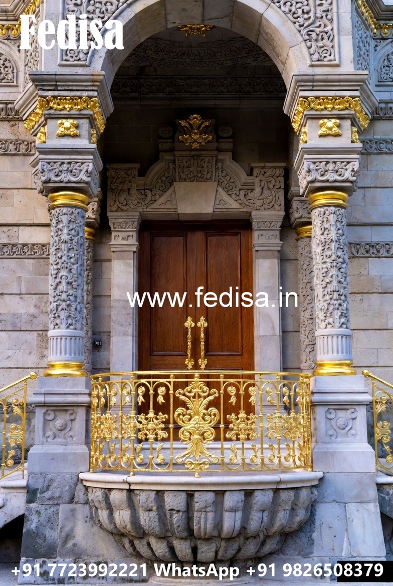 Brass Railing Design For Modern Interior Decoration Iron Stairs Design For Home