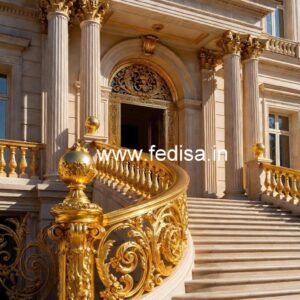 Luxury Brass Handrail Design For Interior Decor Stairs Mumty Design