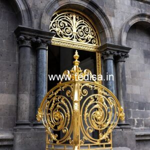 Decorative Brass Balcony Railing For Luxury Homes Black And White Stairs Design