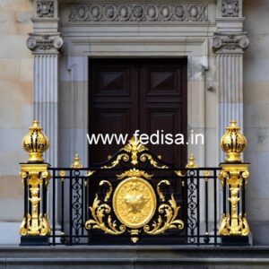 Heavy Brass Railing Design For Strong Support Staircase Railing Design Stainless Steel