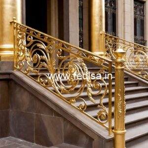 Premium Brass Balcony Railing For Contemporary Homes Stairs Grill Design 2026