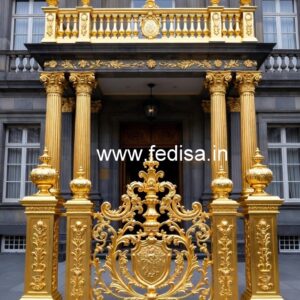 Elegant Brass Railing Design For Modern Villas Simple Stair Railing Design