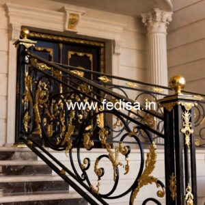 Custom Brass Staircase Railing For Homes Stairs For Small House