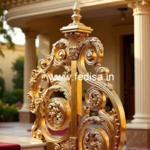 Modern Brass Stair Railing Design Inspiration Steep Stairs Design