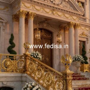 Premium Brass Railing Design For Luxury Projects Almirah Design Under Stairs